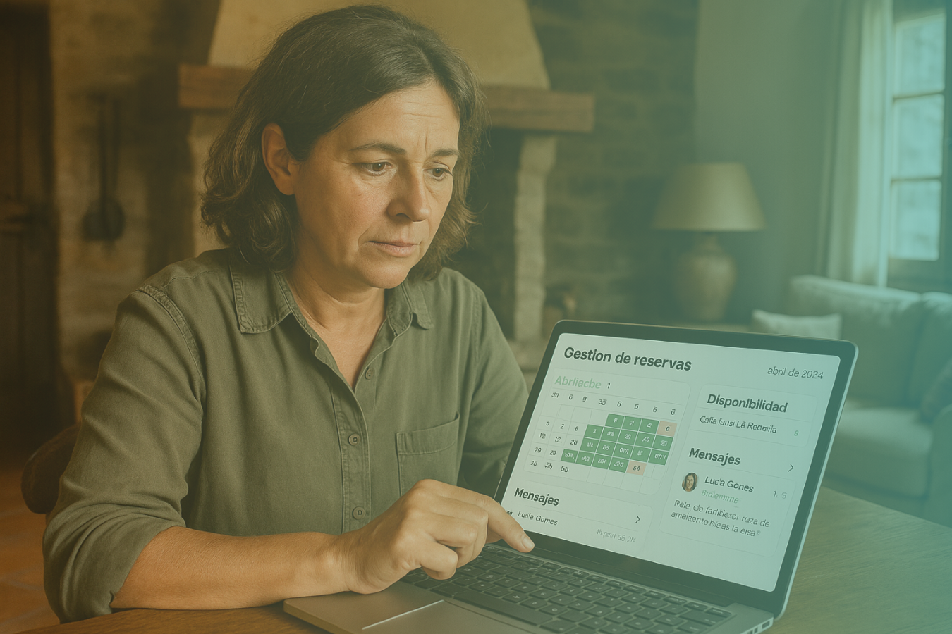 Aprende a usar aplicaciones para organizar fácilmente tus reservas de alojamiento rural