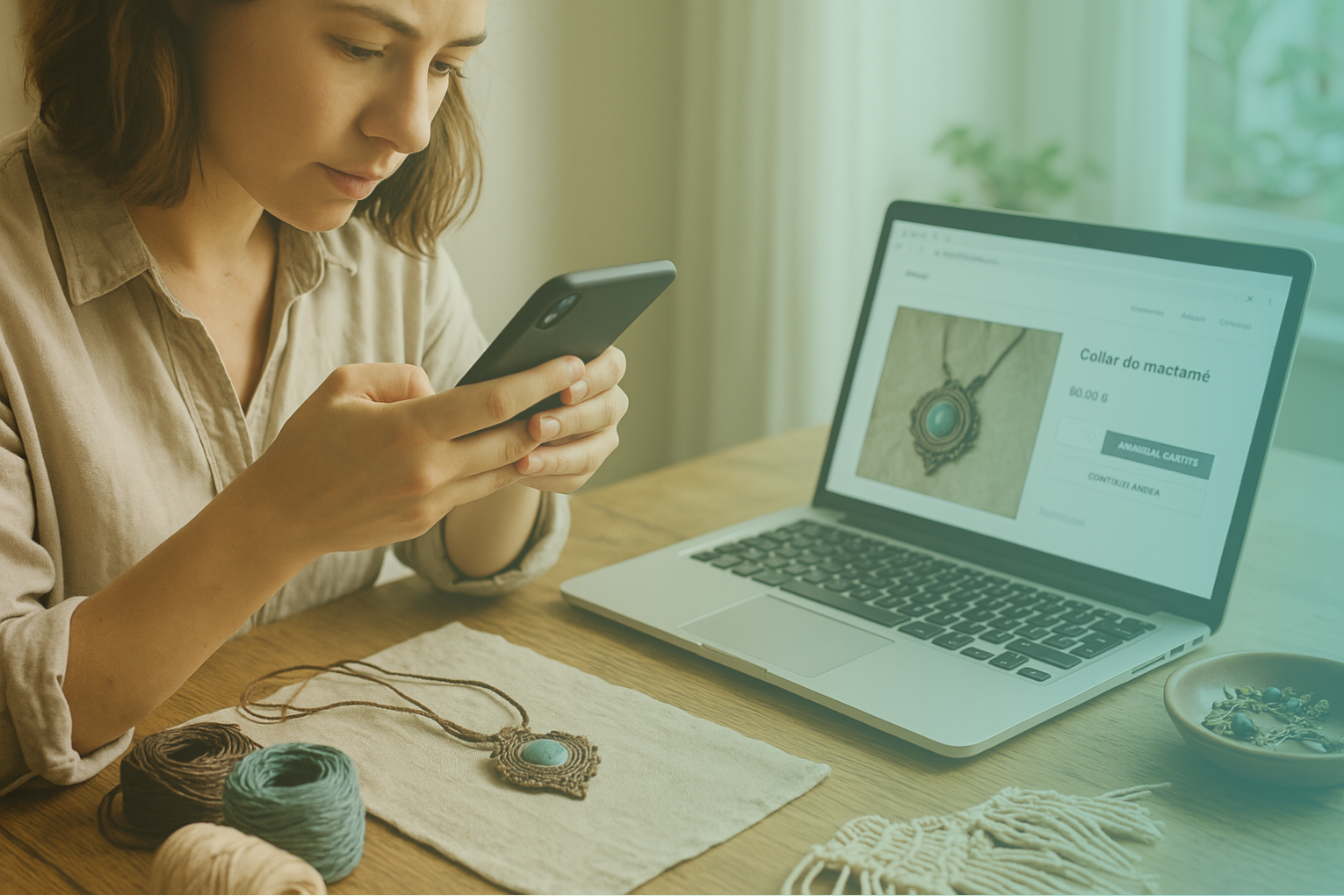 El éxito de la artesanía Da a conocer tus productos hechos a mano en Internet