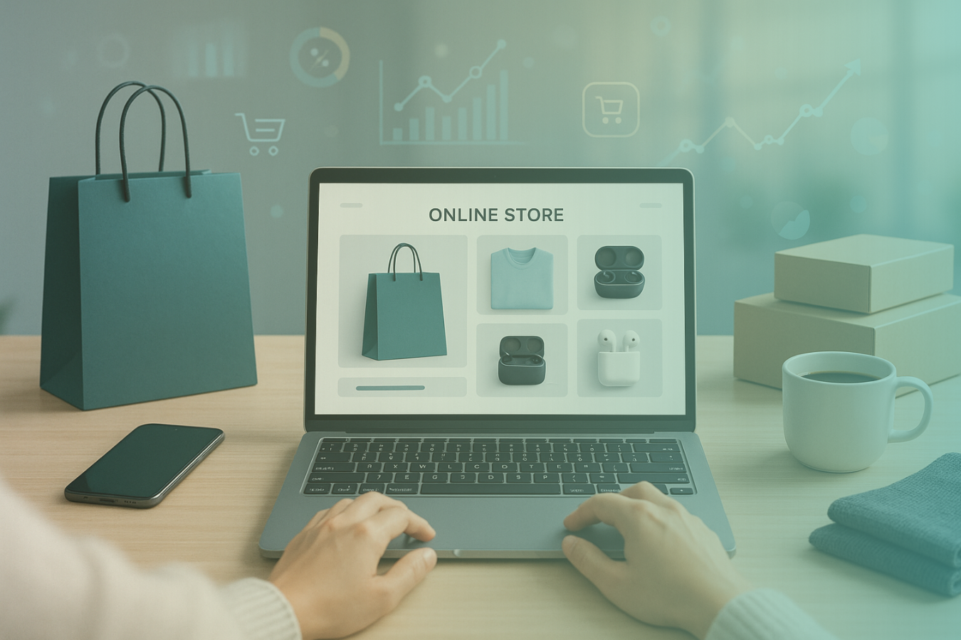 Monta tu propia tienda en internet y haz crecer tu negocio