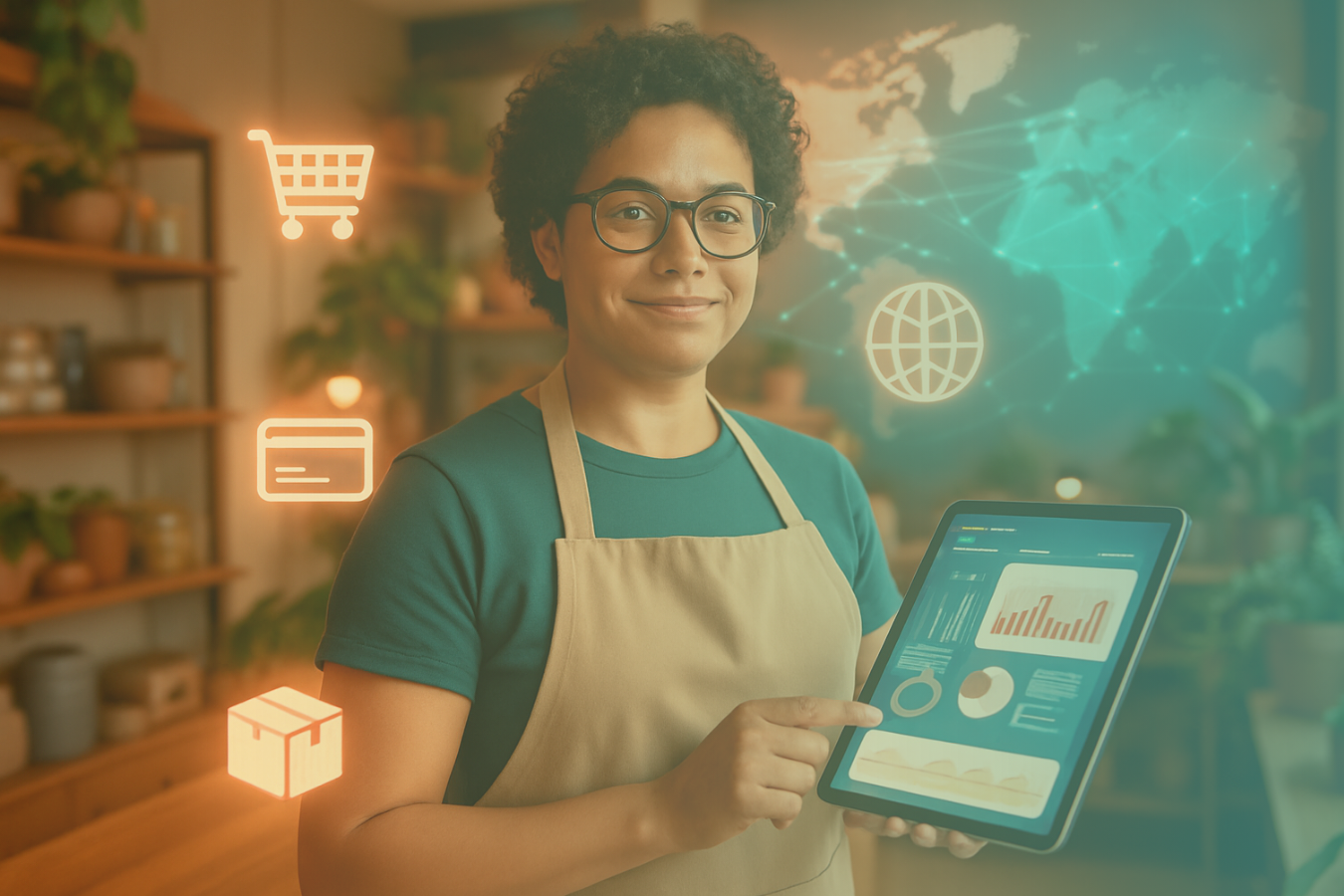 Vende al mundo desde tu localidad Da el paso al comercio electrónico