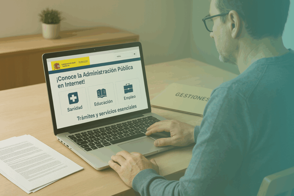 curso trámites online y servicios publicos