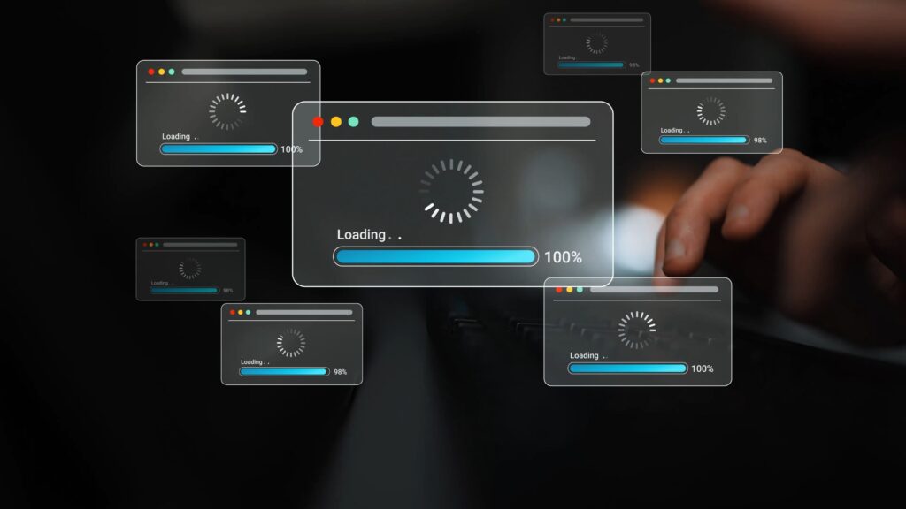 Ventanas de un buscador de internet flotantes